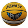 BALÓN BALONCESTO CUERO ROX R-PLAY COLOR AMARILLO/BLANCO TALLA 5