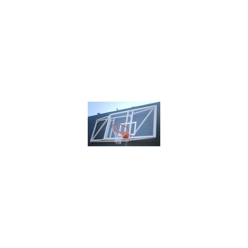 JGO CANASTAS BALONCESTO ABATIBLES VUELO 1 MT -SIN TABLERO,ARO-