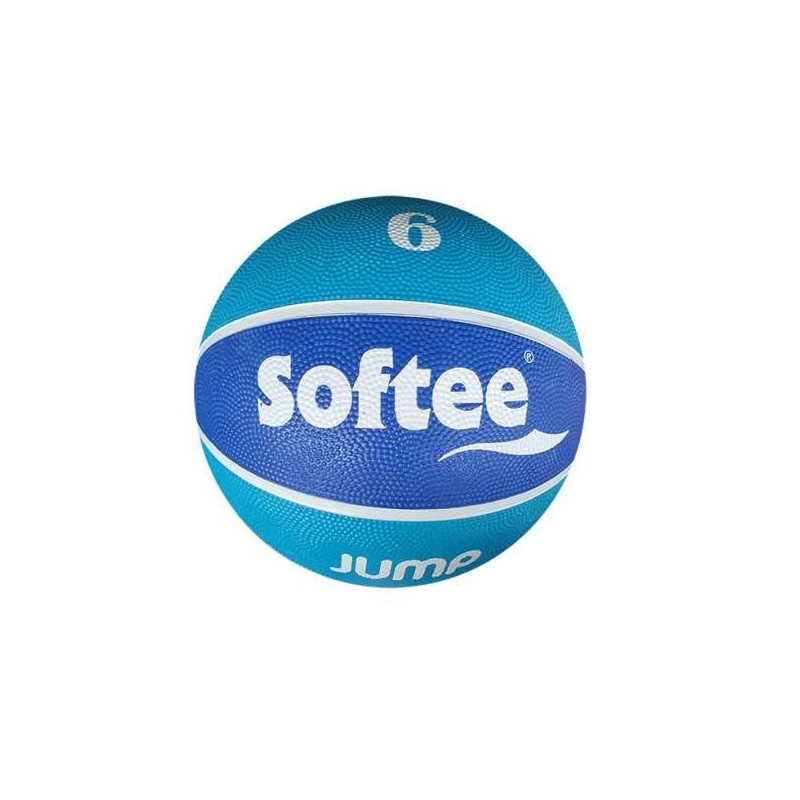BALÓN BALONCESTO NYLON SOFTEE JUMP - CELESTE/ROYAL, 6