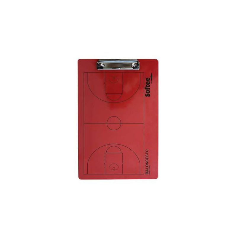 CARPETA TACTICA VELEDA REVERSIBLE BALONCESTO - ROJO, GRANDE