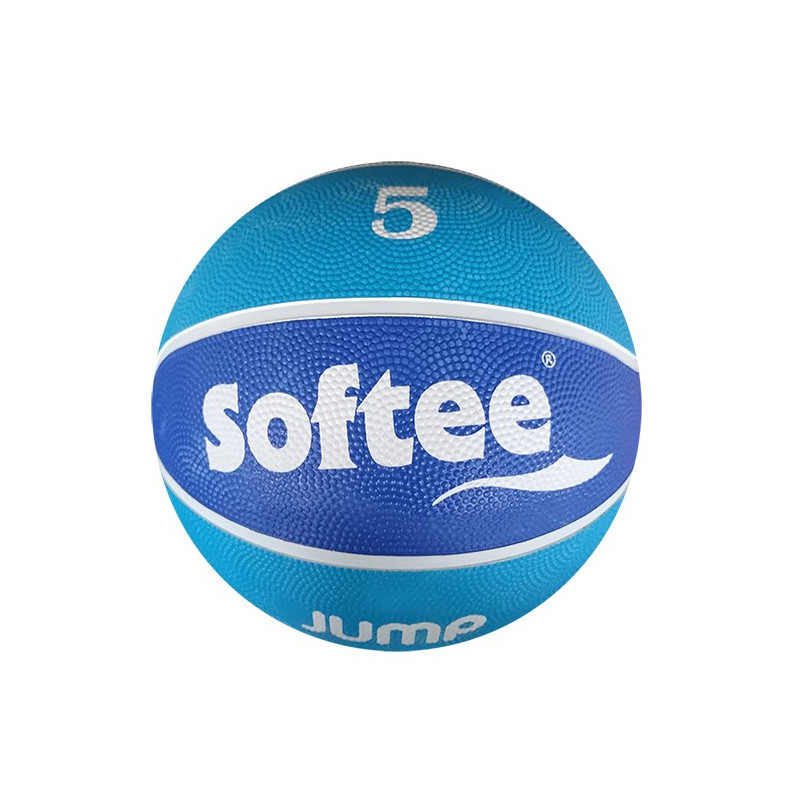 BALÓN BALONCESTO NYLON SOFTEE JUMP - 5, CELESTE/ROYAL