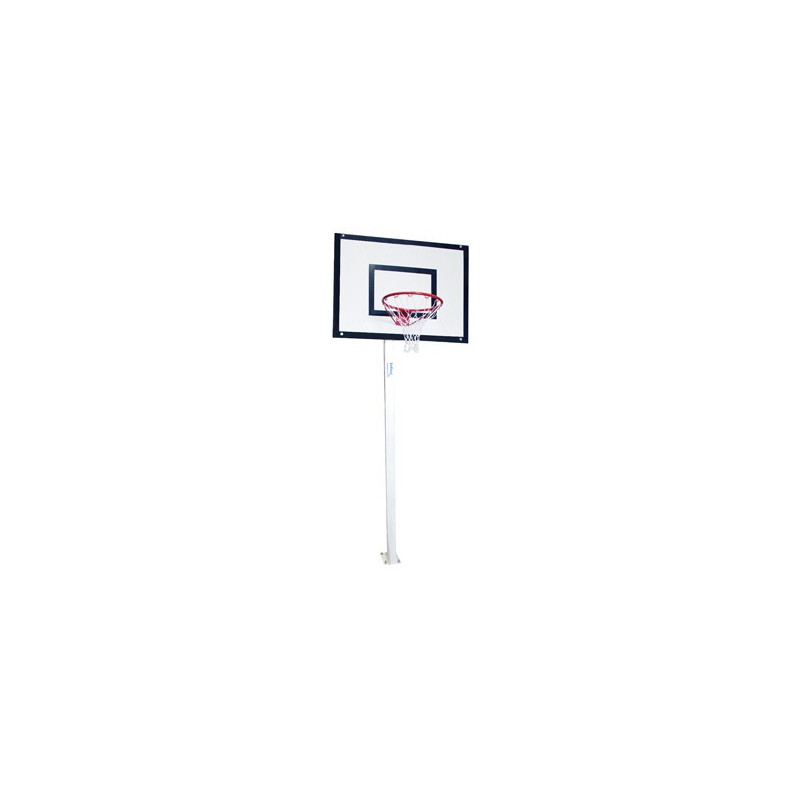 JUEGO CANASTAS MINIBASKET DELUXE MONOTUBO TUBO 100 FJAS CON BASE PARA ANCLAJE -SIN TABLERO NI ARO-