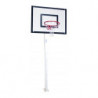 JUEGO CANASTAS MINIBASKET DELUXE MONOTUBO TUBO 100 FJAS CON BASE PARA ANCLAJE -SIN TABLERO NI ARO-